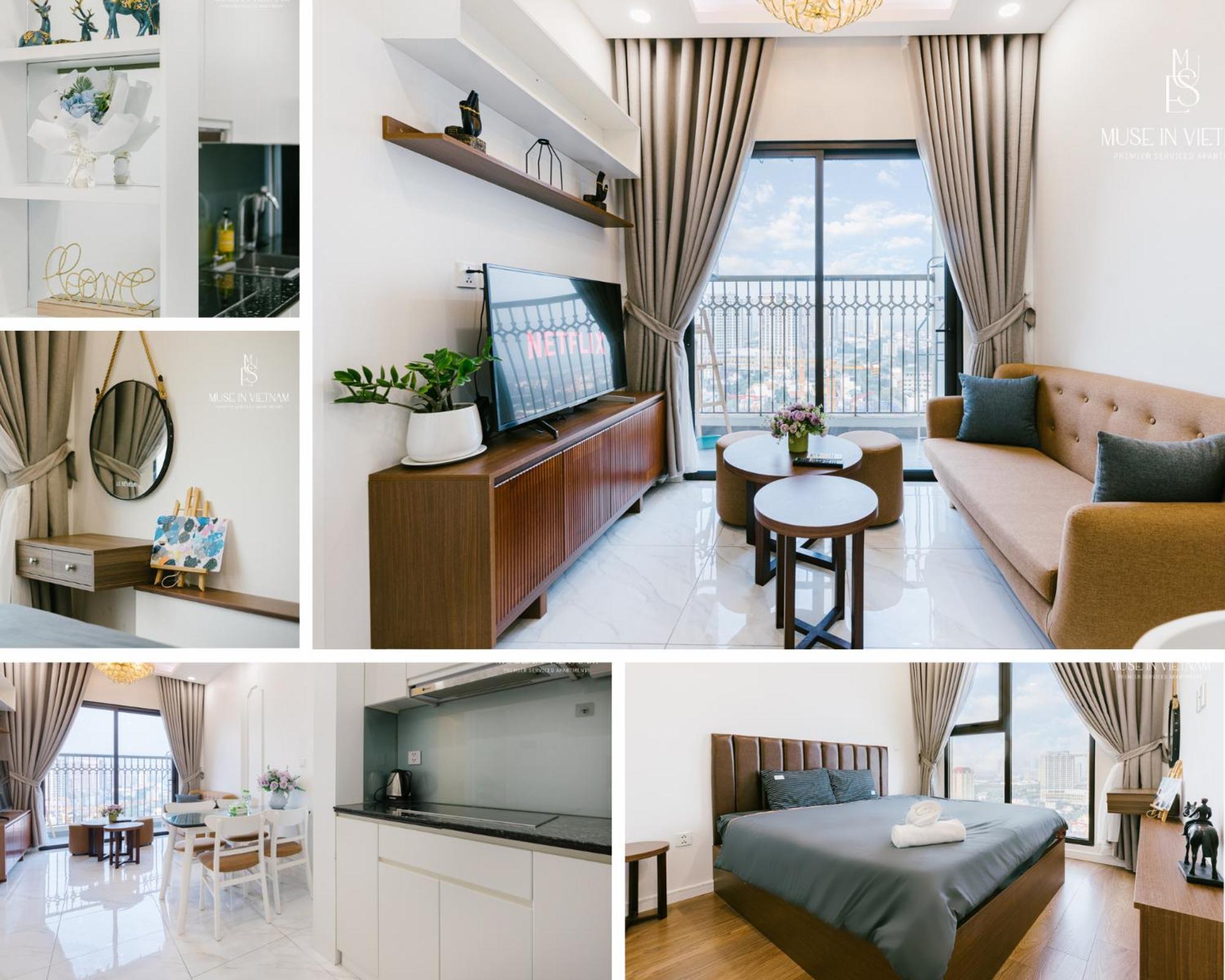 Muse Hanoi Lake View Luxury Apartment - D' Eldorado Quarto foto